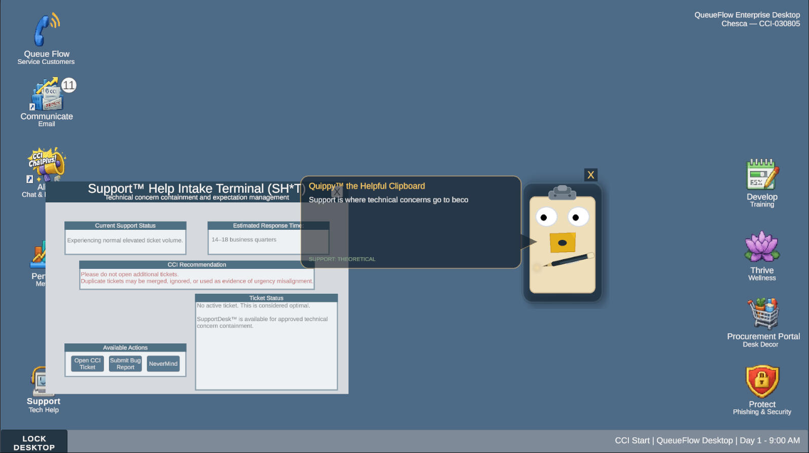 Meet Quippy, Your "Helper"